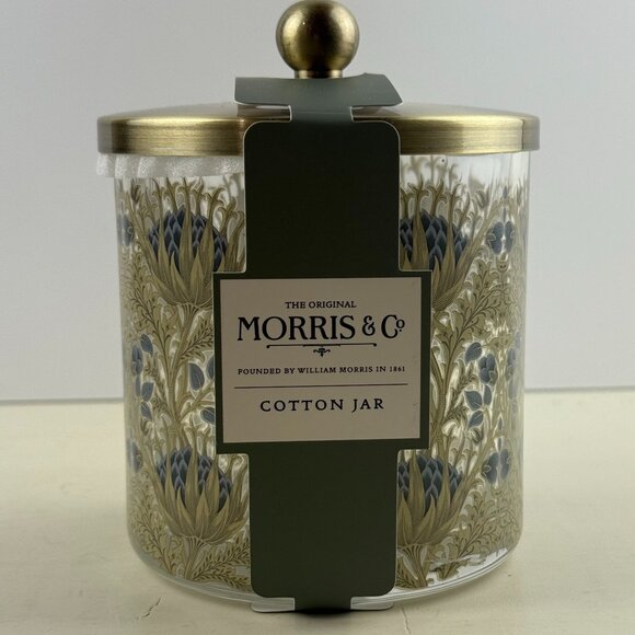 William Morris Cotton Jar Artichoke Pattern - Picture 2 of 6